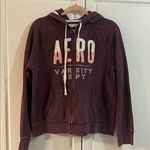 Aeropostale Varsity Dept full zip hoodie